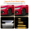 Smoked LED Side Marker DRL Lamps For Honda Civic Signal Light Upgrade 2