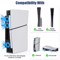 Cooling Fan Cooler External Accessories For PS5 Slim Console With USB LED 1