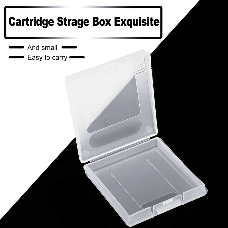 Dustproof Clear Game Cartridge Case For Nintendo Game Boy Color GBC Protective Storage Holder In Bu 1