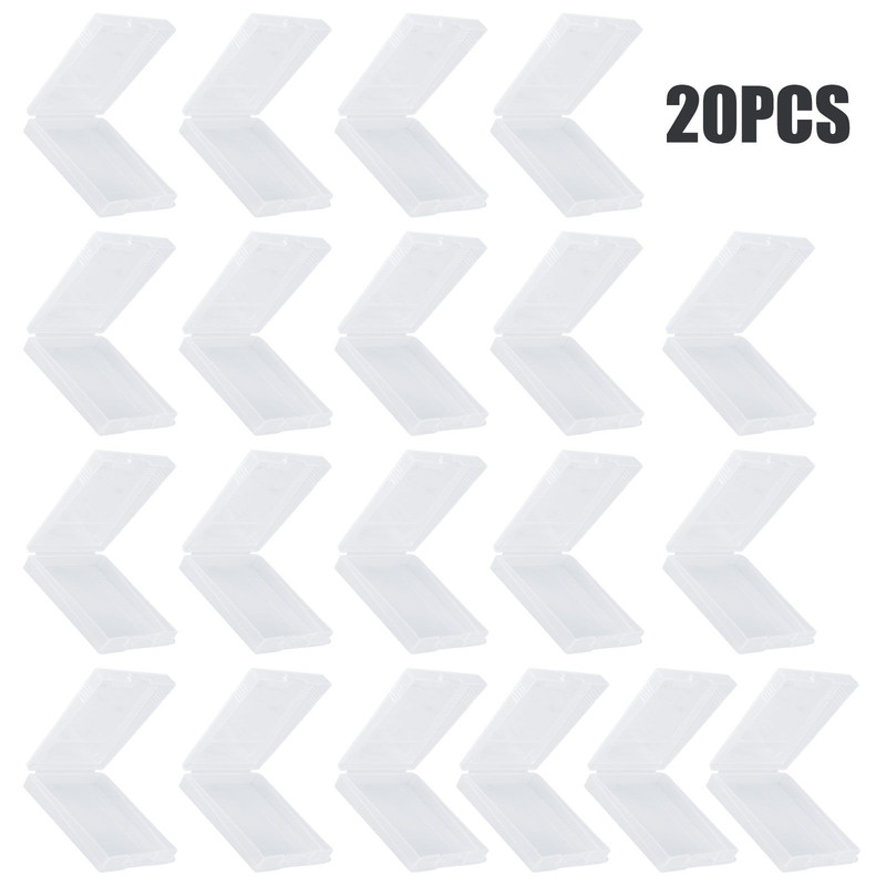 Dustproof Clear Game Cartridge Case For Nintendo Game Boy Color GBC Protective Storage Holder In Bu 9