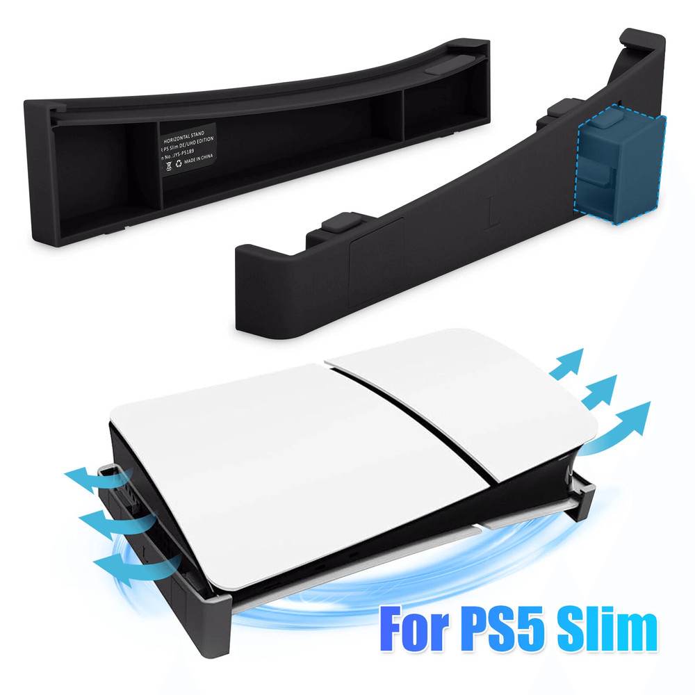 Slim Horizontal Stand Base Holder SlipResistant Accessories For Playstation Slim DigitalUltra With  0