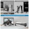 Slim Horizontal Stand Base Holder SlipResistant Accessories For Playstation Slim DigitalUltra With 4