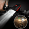Super Bright USB LED Bike Light Rechargeable Headlight Taillight Set Waterproof Loud Horn 3