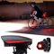 Super Bright USB LED Bike Light Rechargeable Headlight Taillight Set Waterproof Loud Horn 0