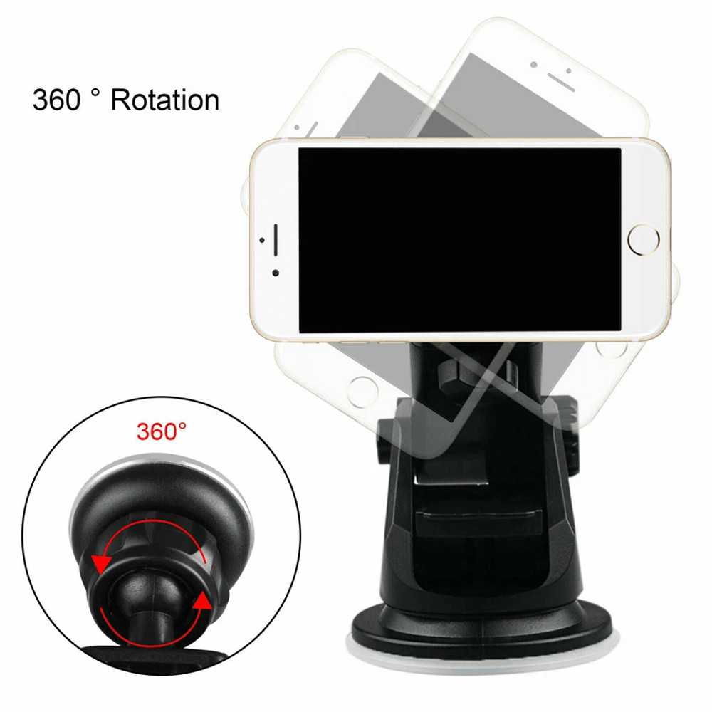 Universal Magnetic Car Mount Holder360 Adjustable Suction Stand For Windshield And Dashboard Compat 5