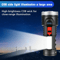 LED Torch Tactical Flashlight USB Rechargeable Magnetic Car Mount Holder Waterproof Ideal For Campi 8