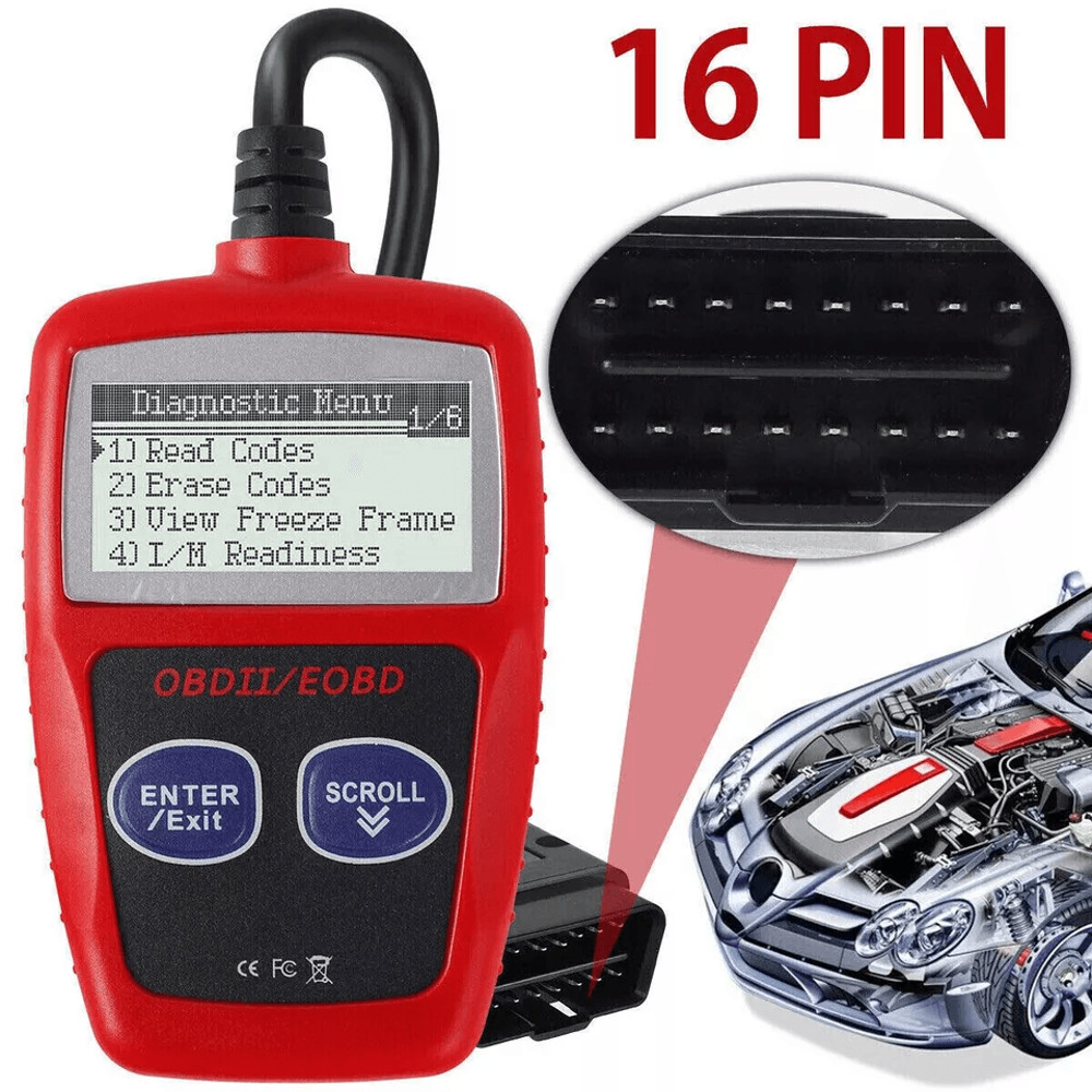 Automotive OBD2 Scanner Car Check Engine Code Reader And Fault Diagnostic Tool For All Vehicles 7
