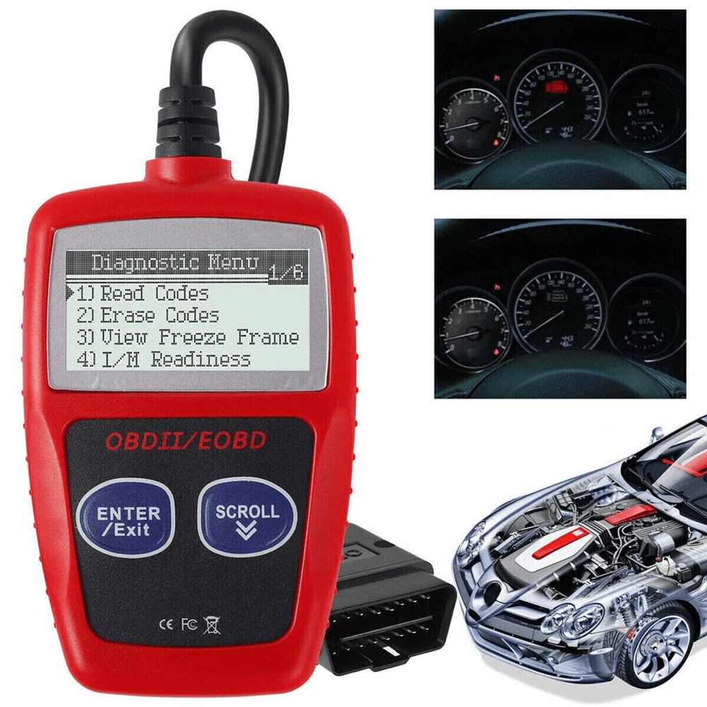 Automotive OBD2 Scanner Car Check Engine Code Reader And Fault Diagnostic Tool For All Vehicles 3