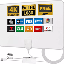 3600 miles digital tv antenna indoor hdtv amplified signal booster 4k long range usb powered coax cabel for smart tvs