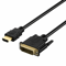 HDMI To DVID Pin Monitor Display Adapter Cable Male GoldPlated For HD HDTV Laptop Projector 2