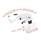 Magnifying Glass Lens LED Light Visor Headband Loupe Head Magnifier For Jewelry Watch Repair Readin
