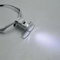 LED Jewelers Head Headband Magnifier With Light Illuminated Visor Magnifying Glasses Loupe For Rea 2