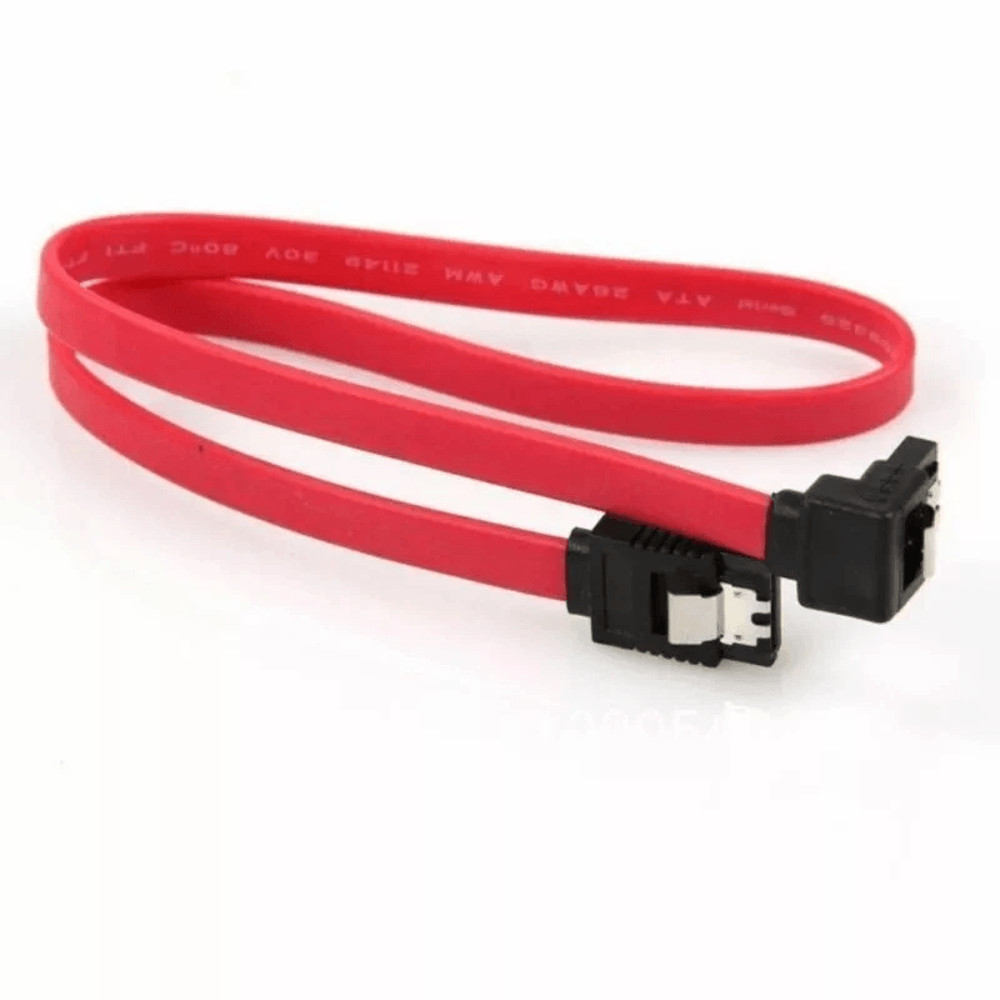 HighSpeed SATA Cable Set Right Angle Hard Drive Data Cables With Secure Lock SATA III Cord For Desk 3