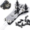 Heavy Duty Watch Case Opener Wrench Watch Band Back Cover Fixer Repair Tool Kit With Adjustable Bat 5
