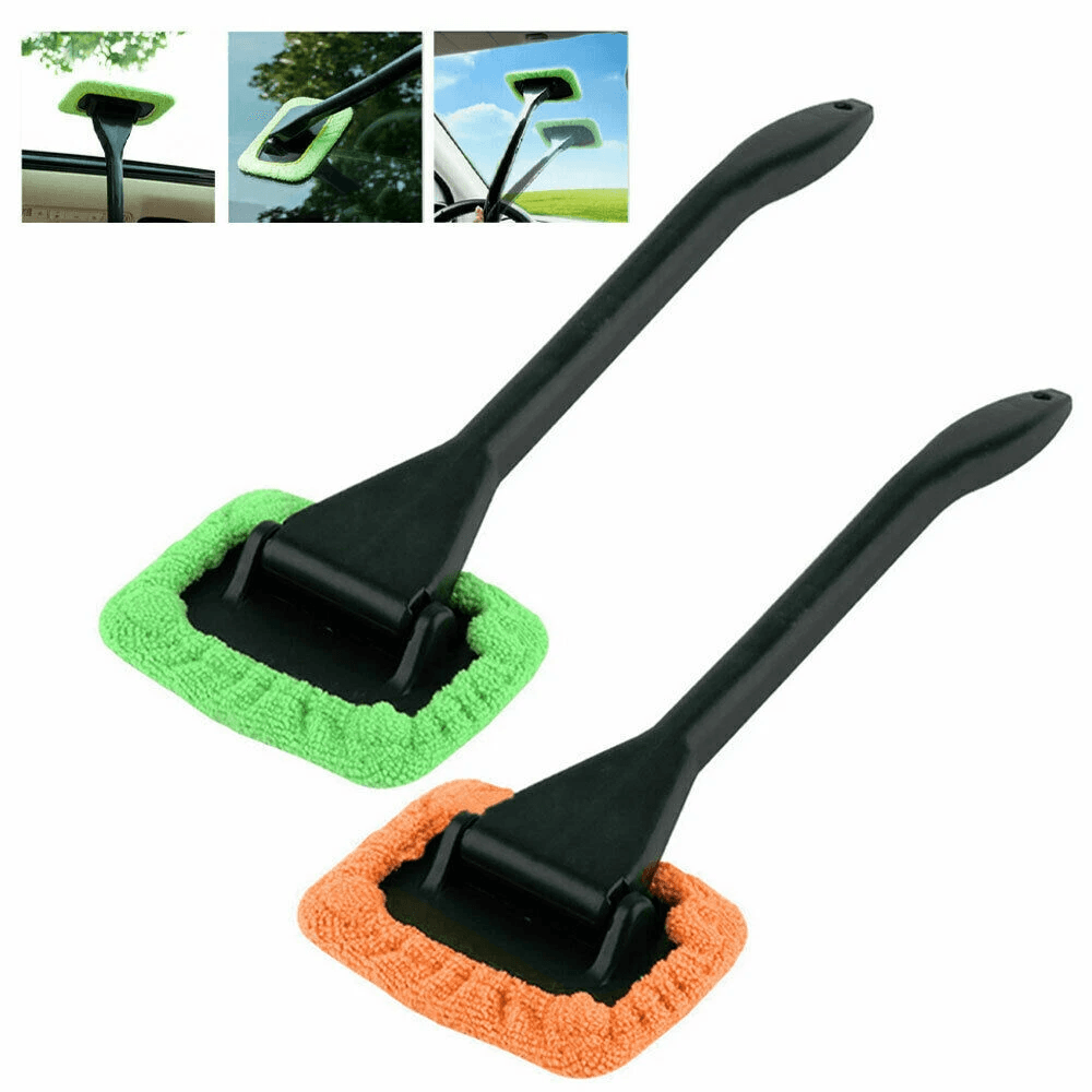 Microfiber Windshield Cleaner Glass Window Brush For Car Auto Shine Wiper Tool 0