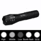 Military Grade Tactical Flashlight High Powered Zoomable Modes Aluminum Body LED Flashlight For Eme 1