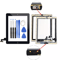 Black Screen Glass Digitizer Replacement For IPad 2 Touch Panel Repair Kit 0