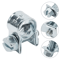 NEW Fuel Injection Gas Line Hose Clamps Clip Pipe Clamp Adjustable Stainless Steel Fasteners For Ve 3