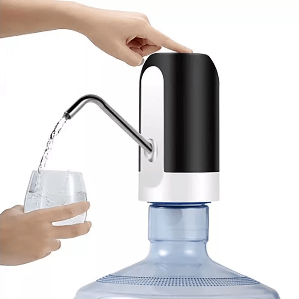 Electric Automatic Water Bottle Pump Dispenser USB Charging Universal Switch For 5 Gallon Bottled 6