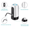 Electric Automatic Water Bottle Pump Dispenser USB Charging Universal Switch For 5 Gallon Bottled 5