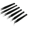 6Pcs ESD Antistatic Tweezers Set Precision Stainless Steel Tools For Electronics Maintenance And Re 1