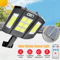 Commercial Solar Street FloodLight LED Light Outdoor Area Dusk To Dawn Wall Lamp With Remote IP65 W 6