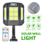 Commercial Solar Street FloodLight LED Light Outdoor Area Dusk To Dawn Wall Lamp With Remote IP65 W 5