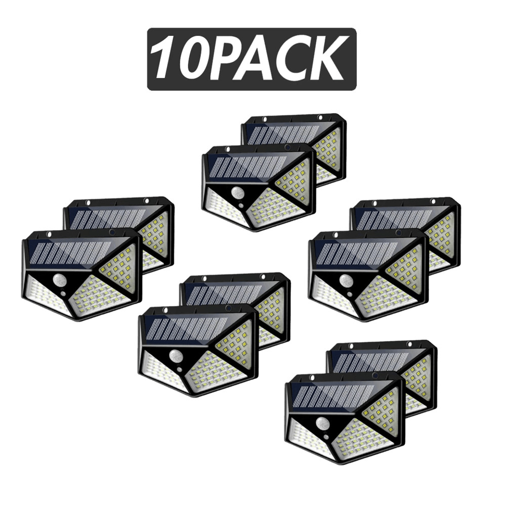 LED Solar Motion Sensor Light Outdoor Wall Security Lamp For Garden Yard 7