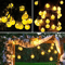 Waterproof Solar LED String Lights For Garden Patio Wedding Outdoor Copper Wire Fairy Lights For Pa 5