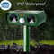 Solar Ultrasonic Animal Repellent Outdoor Cat Dog Deterrent Motion Sensor Waterproof 1