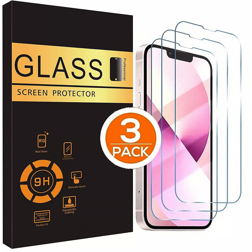3Pack Tempered Glass Screen Protector For IPhone 16 16 Plus 16 Pro 16 Pro Max Ultimate Protection 8