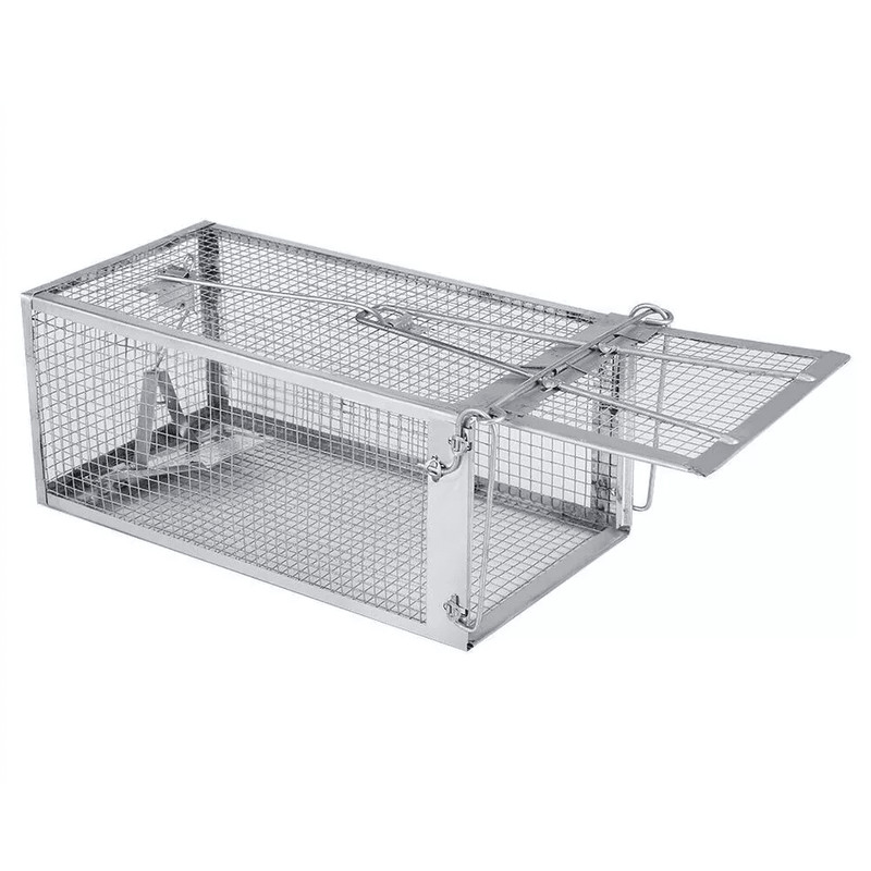 Mouse Trap Rat Trap Rodent Catch Cage Live Humane Reusable Pest Control 1