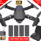 New RC Drone With HD Dual Camera WiFi FPV Foldable Quadcopter Battery 4K Aerial Drone With Optical 0