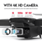 New RC Drone With HD Dual Camera WiFi FPV Foldable Quadcopter Battery 4K Aerial Drone With Optical 8