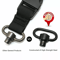 2PCS Heavy Duty Flush Push Button Quick Detach 125 Rifle QD Sling Swivel Mount For Tactical Guns H 4