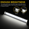 Universal License Plate LED Backup Light 12V 6000K Super White Waterproof Aluminum Bar For Car Truc 3