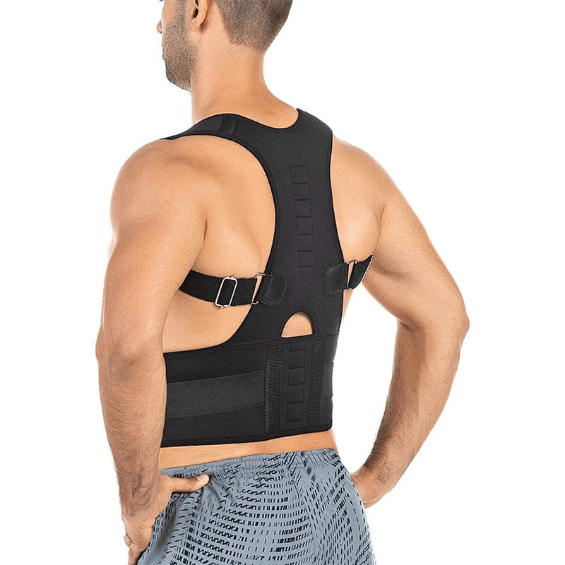 Posture Corrector Support Belt Magnetic Back Brace For Men Women Shoulder Alignment 2