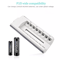 Battery Charger Rechargeable Batteries Fast Smart Charging 3