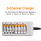 Battery Charger Rechargeable Batteries Fast Smart Charging 1