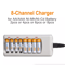 Battery Charger Rechargeable Batteries Fast Smart Charging 1