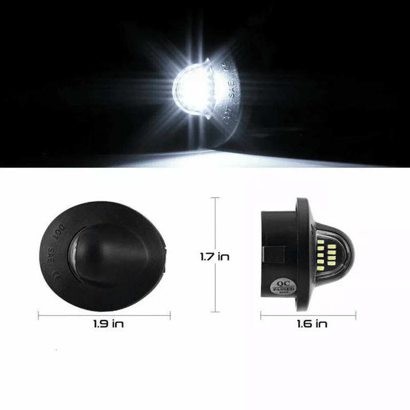 LED License Plate Light Rear Bumper Lamp 4