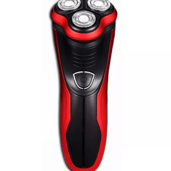 cordless mens razor rotary waterproof electric shaver, wet dry grooming tool with pop-up trimmer and floating shaving