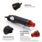 Hot Air Mini Heat Gun For DIY Crafts Electric Embossing Tool With Nozzles For Paint Drying Resin Cl 2