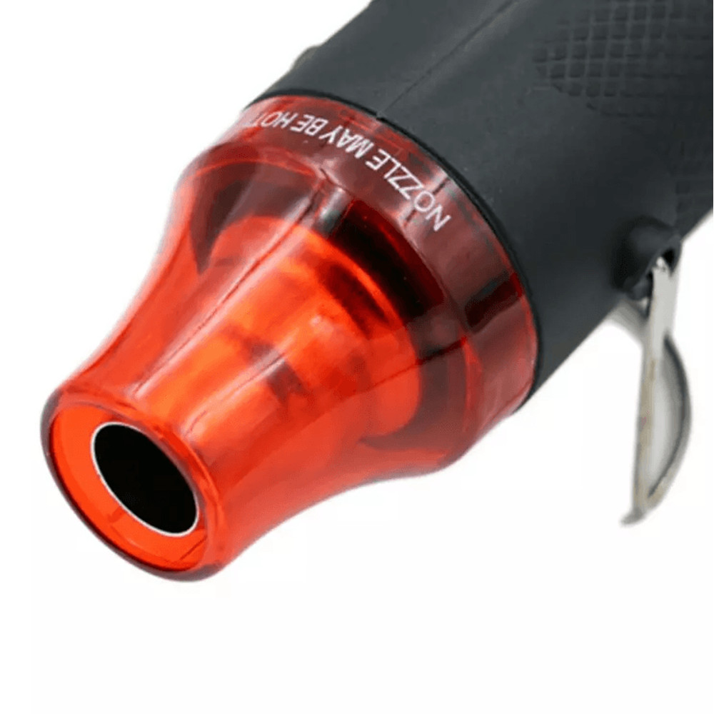 Hot Air Mini Heat Gun For DIY Crafts Electric Embossing Tool With Nozzles For Paint Drying Resin Cl 10