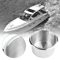 Heavy Duty Universal Stainless Steel Cup Holders For Car Marine Boat Truck RV Camper Secure Drink H 6