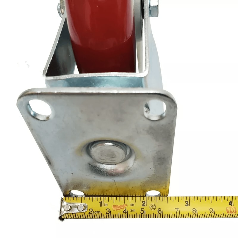 Heavy Duty Swivel Caster Wheels Polyurethane Wheels With Brakes 1