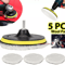 Buffing Polishing Pad Wool Wheel Kit Mop Set For Car Polisher With Drill Adapter For Auto Detailing 0
