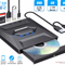 External CD DVD Drive USB Writer Burner Player For PC Laptop Windows Mac Portable Optical Drive Wit 0