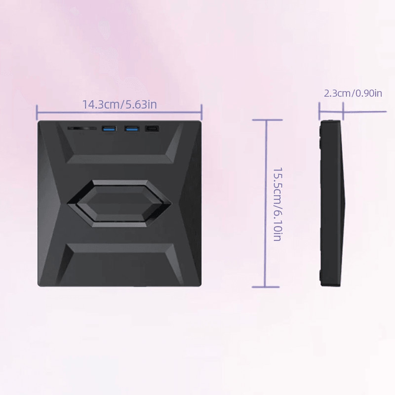 External CD DVD Drive USB Writer Burner Player For PC Laptop Windows Mac Portable Optical Drive Wit 18