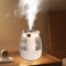 Double Spray Air Humidifier 1300ML Essential Oil Diffuser With Soothing Light For Bedroom Workspa 0